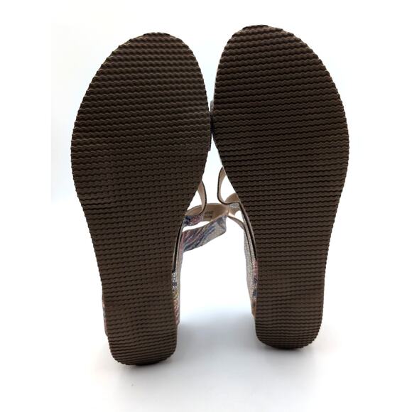 Spring Step Butterpea Wedge Slide Sandal Women's Rose Multi Size US10.5 EU41 - Picture 7 of 8